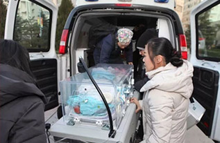 老河口市妇婴监护型护送